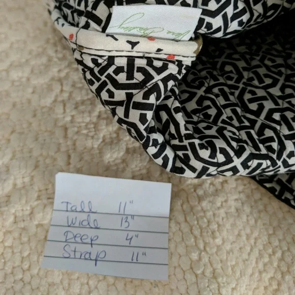 Vera Bradley quilted tote bag floral - Picture 7 of 8